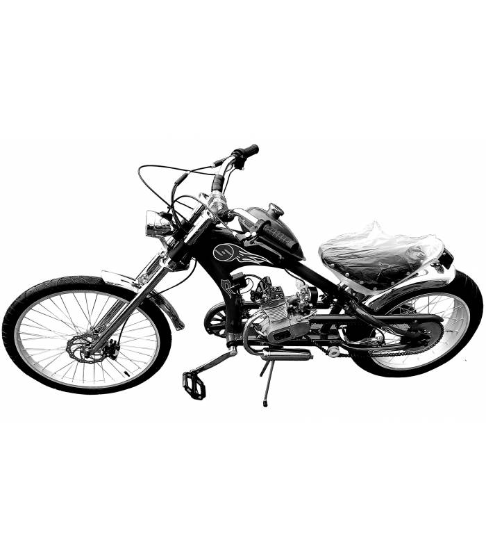 Motokolo - motorové kolo Chopper 49cc black