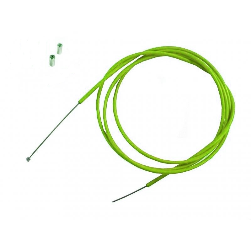 Přední brzdové lanko tuning green