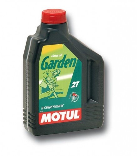 Olej Motul Garden 2T 2 litry pro minibike minicross dětské čtyřkolky a zahradní techniku