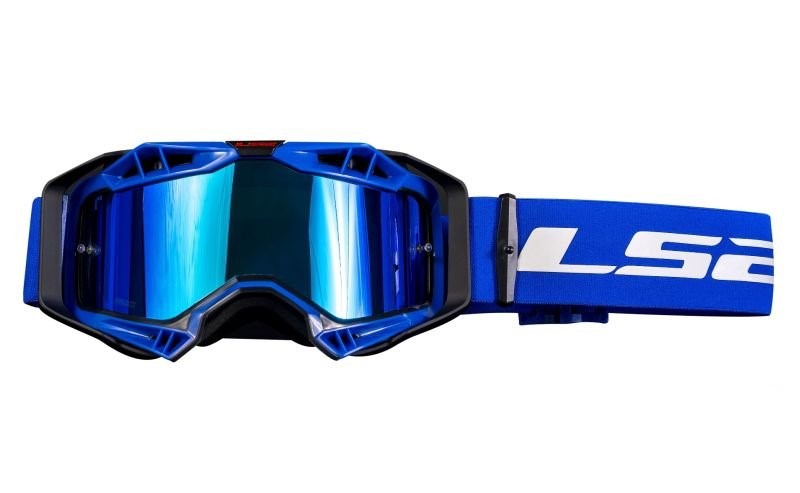 Krosové moto brýle LS2 Aura Pro modré