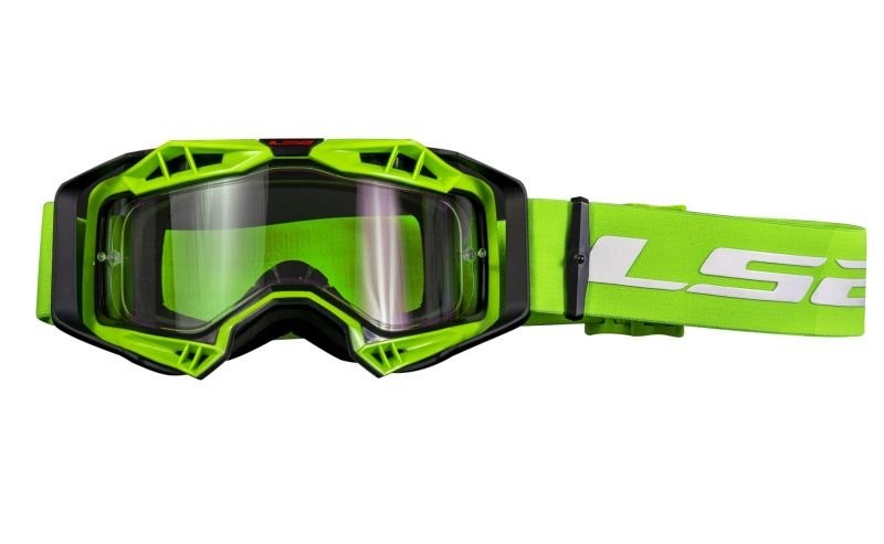 Krosové moto brýle LS2 Aura zelené