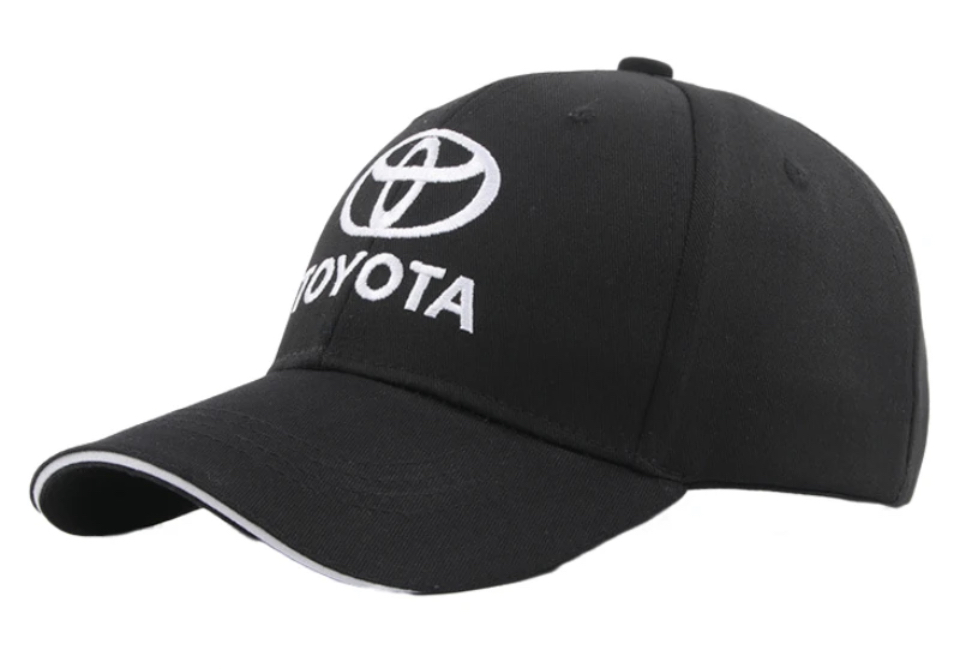 Kšiltovka Toyota černá s bílou výšívkou