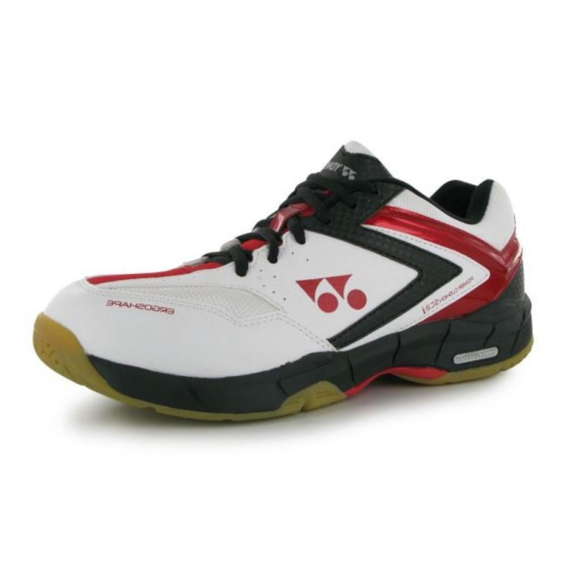 Pohodlná a prodyšná obuv na badminton Yonex SHBSC2iEX black red vel. 37,5