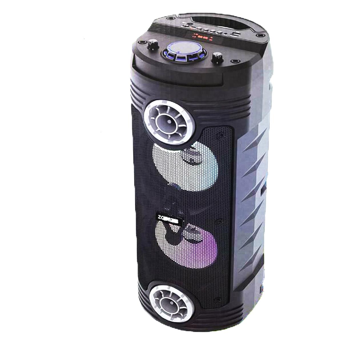Přenosný bezdrátový reproduktor pro karaoke s mikrofonem