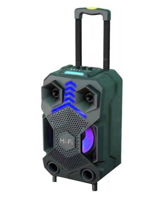 Přenosný bezdrátový reproduktor pro karaoke s mikrofonem