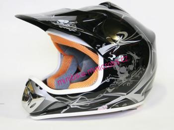 Dětská Moto Helma Nitro černá