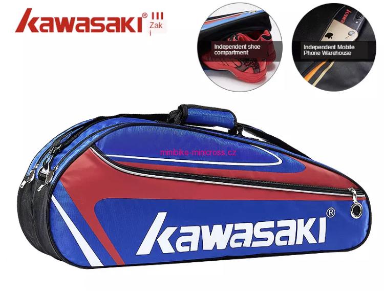 Bag na rakety Kawasaki modrý