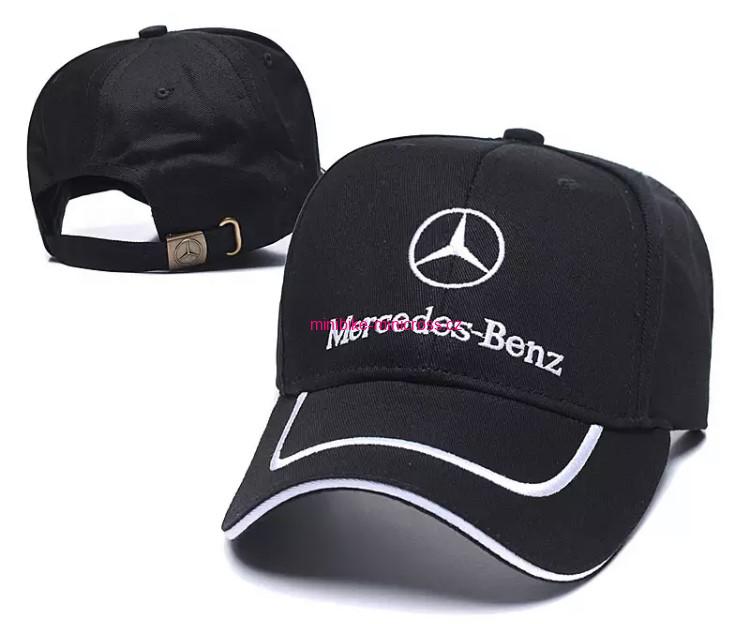 Teamová kšiltovka Mercedes černá