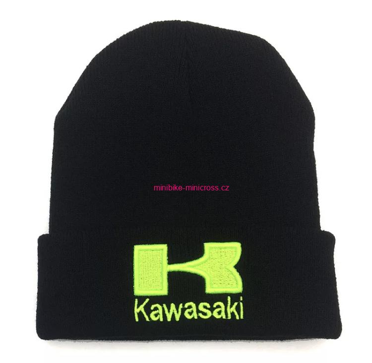 Zimní čepice styl KAWASAKI