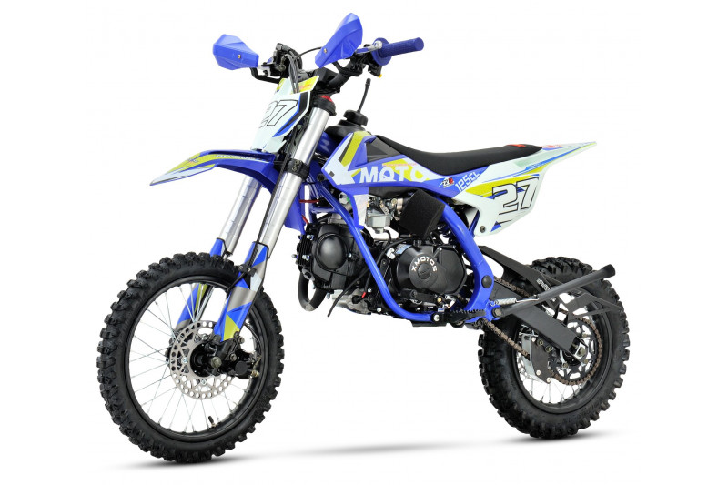 Pitbike XMOTOS XB27 90cc automat e-start modrý