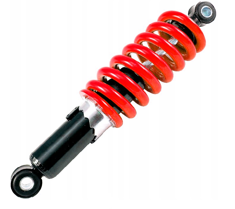 Tlumič 260mm čtyřkolka pitbike red