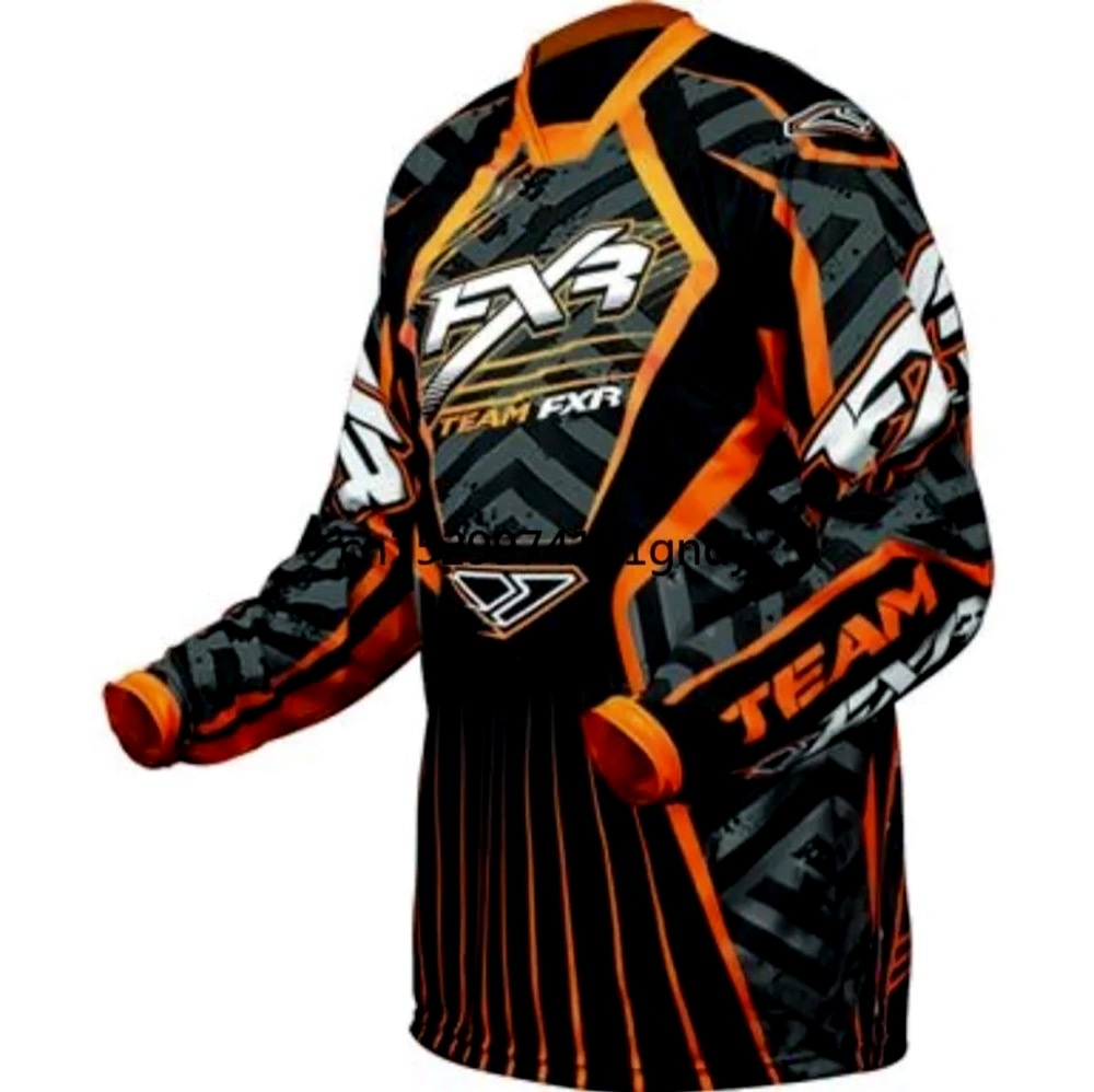 Dětský moto dres FXR oranžový