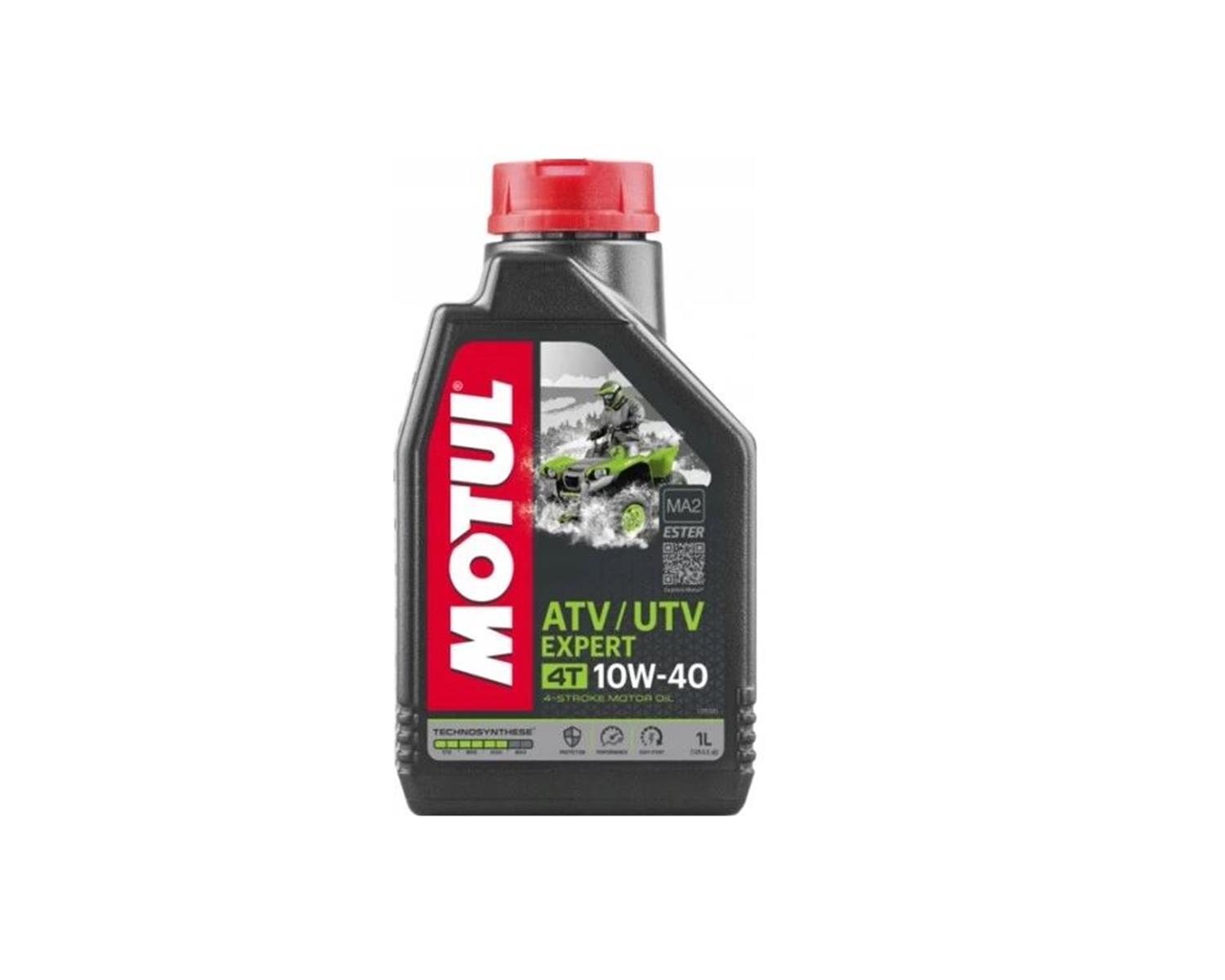 Olej MOTUL 10W40 ATV/UTV Expert syntetic 1L