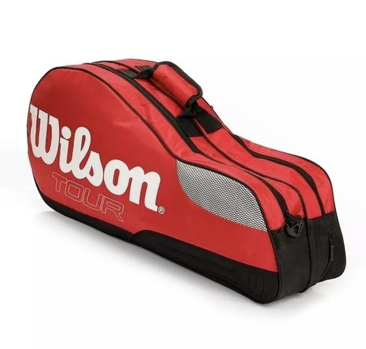 Bag na rakety Wilson červený