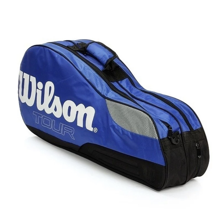 Bag na rakety Wilson modrý