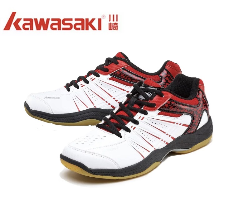 Badmintonové boty Kawasaki černo-bílé vel. 42