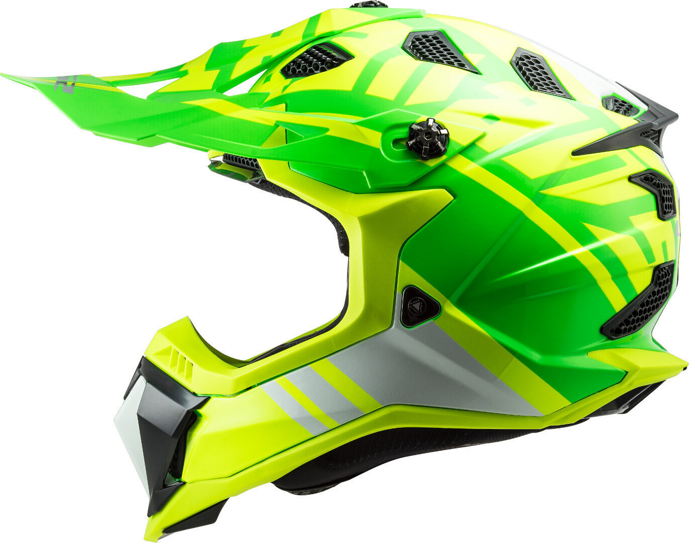 Krosová moto přilba LS2  MX700 Subverter Evo Gammax neon green