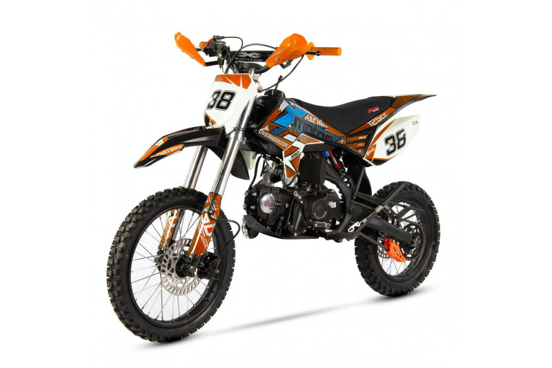 Oranžový pitbike XB29 125cc 4T el.start