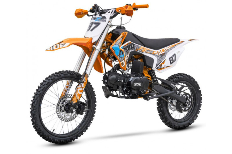 Oranžový pitbike XB81 125cc 4T el.start