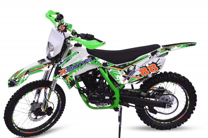 Zelený pitbike XB88 250cc 4T el.start