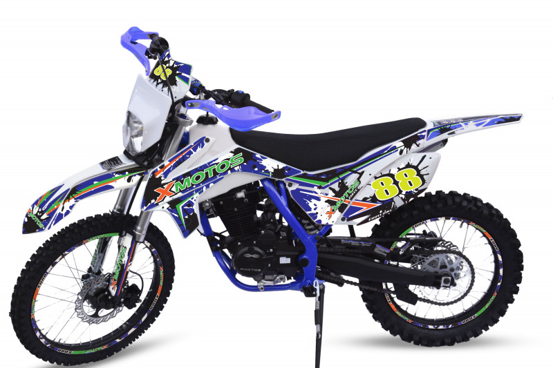 Modrý pitbike XB88 250cc 4T el.start