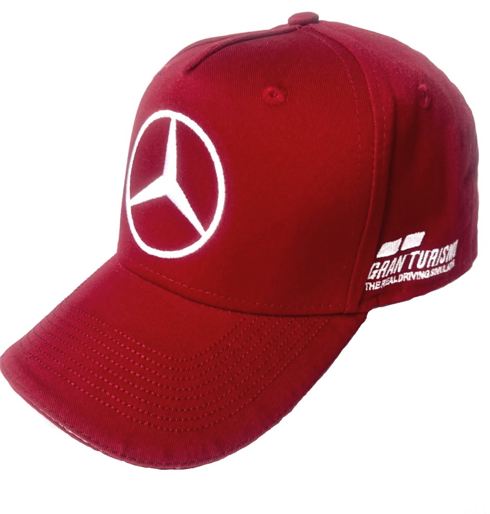 Teamová kšiltovka Mercedes red