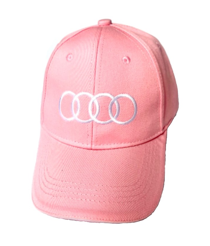 Audi čepice růžová