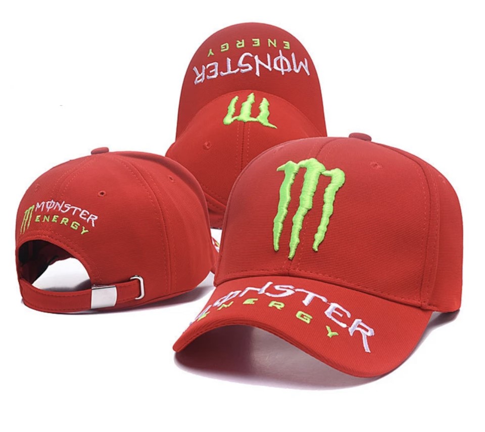 Kšiltovka Monster Energy bílá