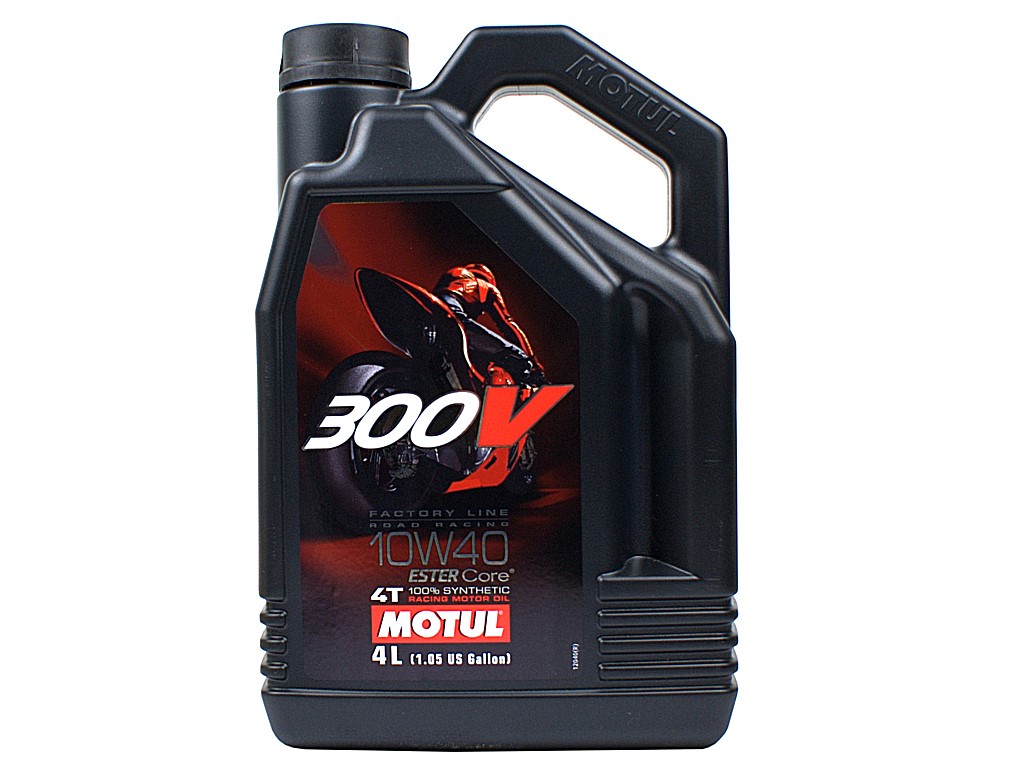 Motorový olej MOTUL 300V 4T FL ROAD RACING 10W40 4L