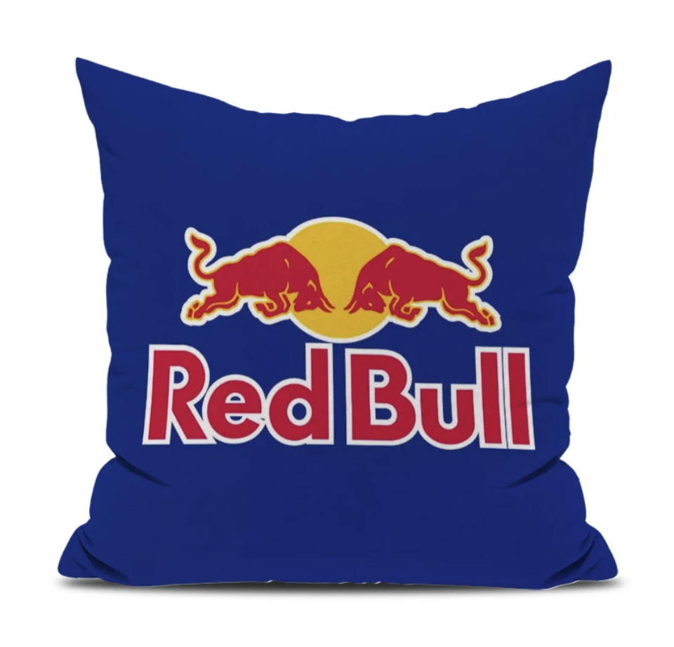 Polštářek Red Bull modrý 30x30cm