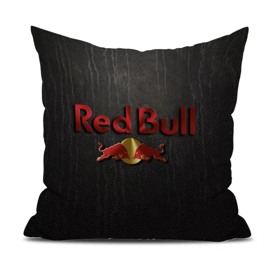 Polštářek Red Bull modrý dřený 30x30cm