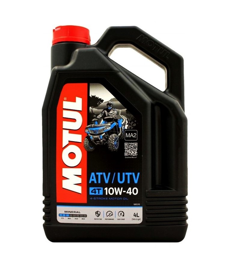 Olej MOTUL 10W40 ATV/UTV syntetic 4L