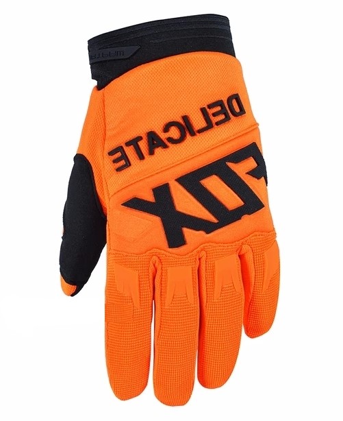 Motokrosové rukavice DELIKATE FOX orange