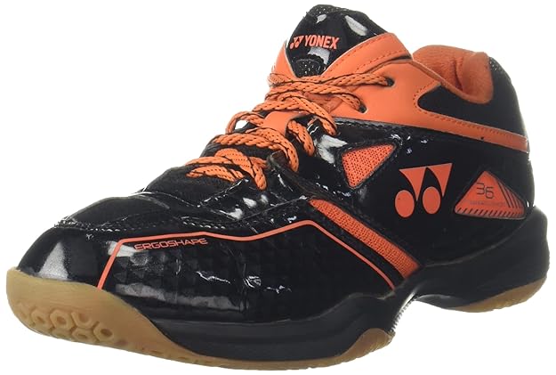 Boty pro badminton Yonex SHB 36 EX BLACK ORANGE