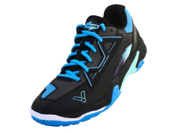 Boty pro badminton Victor 2024 A531W black blue