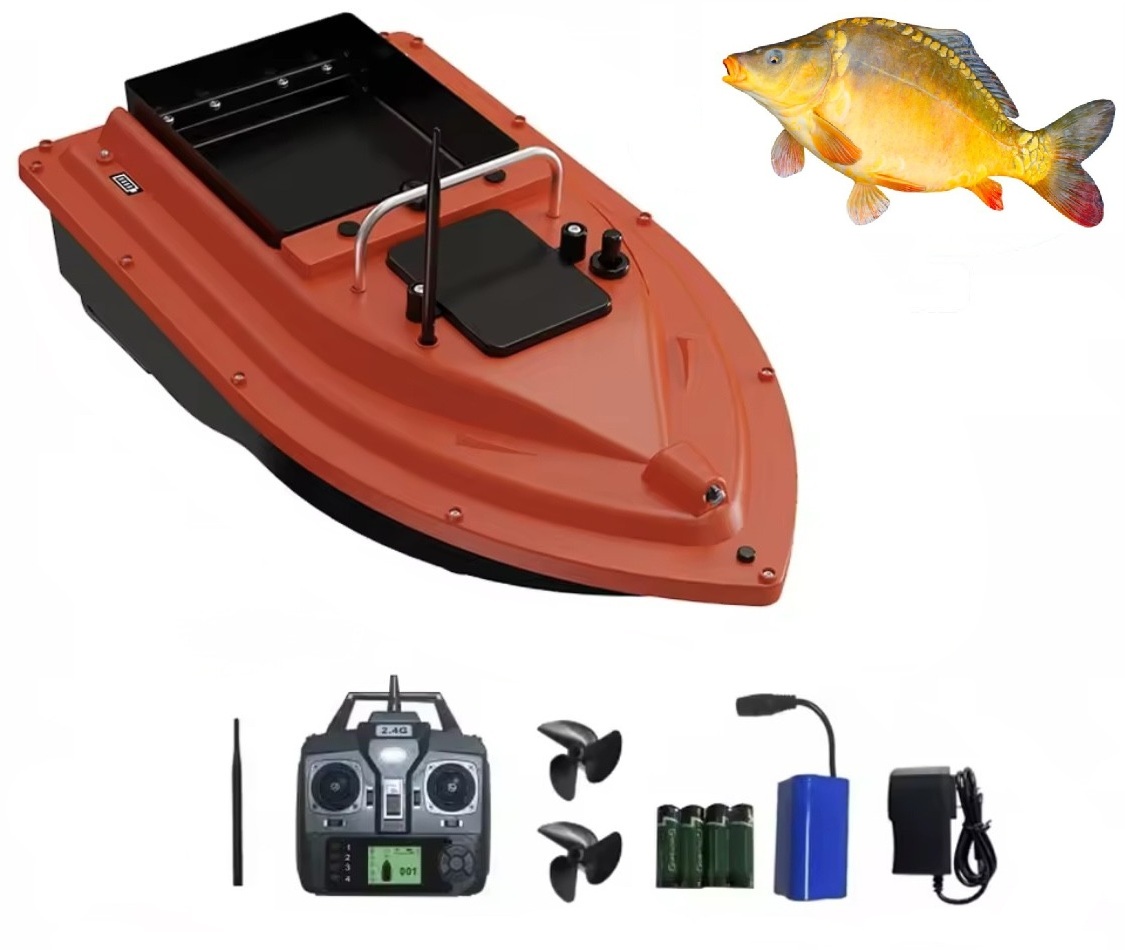 Krmící loď pro rybáře na DO s GPS modulem