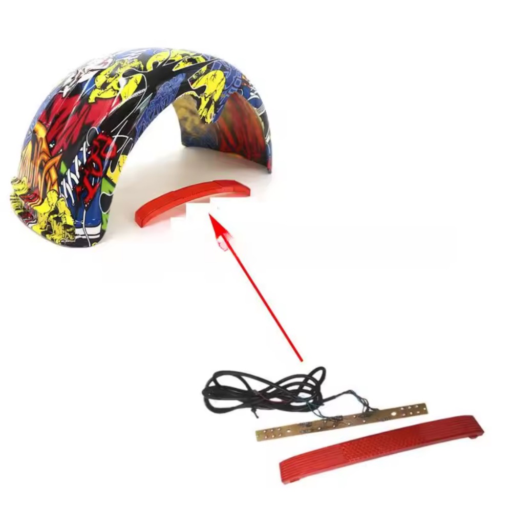 Zadní světlo i s blinkry pro elektrokoloběžku Chopper