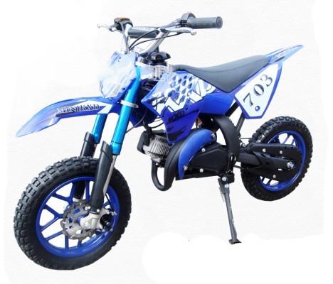 Minicross KTM style 49ccm modrá